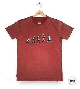 Camiseta Marmorizada - Evolução