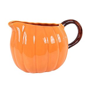 JARRA ABÓBORA EM CERAMICA LARANJA 4 L CASA FESTA E DECORAÇÃO