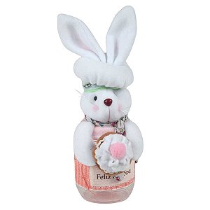 POTE COELHO DA PÁSCOA PELÚCIA FEMININO 400 ML UTILIDADE FESTA