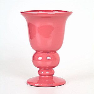 VASO DECORATIVO SINO CERAMICA CORAL 20,5 X 15 X 15 CM DECORAÇÃO E ARRANJOS