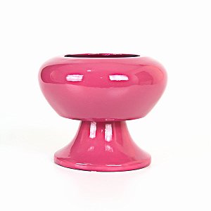 CACHEPOT LUA DE CERAMICA PINK 17 X 19 X 19 CM DECORAÇÃO ARRANJOS E FESTAS