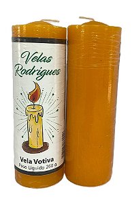 Vela de 7 dias Laranja 15 cm 260 gr