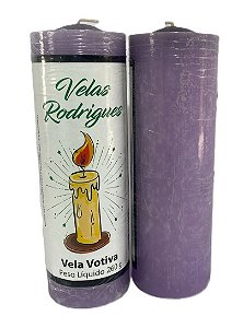 Vela de 7 dias Lilás 15 cm 260 gr