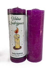 Vela de 7 dias Viloleta 15 cm 260 gr