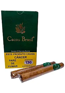 Charuto Cacau Brasil Tradicional Verde 5 un