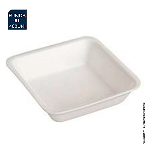 BANDEJA DE ISOPOR B1 FUNDA COM 400 UNIDADES