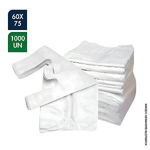 SACOLA PLÁSTICA BRANCA 60X75CM – MILHEIRO (1.000 UNIDADES)