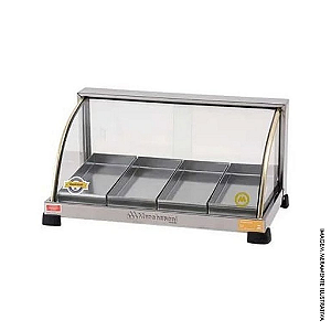 ESTUFA DE VIDRO 4 BANDEJAS 55CM