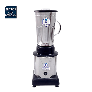 LIQUIDIFICADOR INDUSTRIAL ALTA ROTAÇÃO 2 LITROS JL COLOMBO 220V