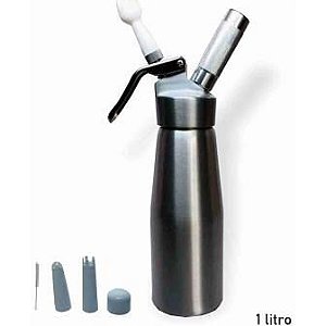 GARRAFA SIFÃO 1L PARA CHANTILLY GOURMET