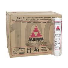 Copo de isopor 100ml  com 1000 unidades