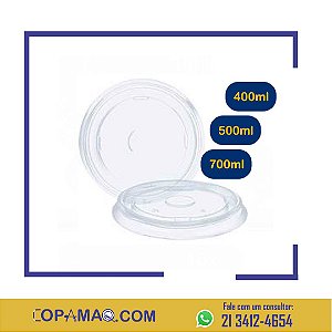 Tampa para copo de isopor 400/500/700