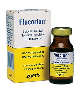 Flucortan Solução Injetável - Zoetis 10 Ml