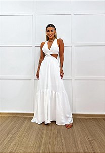 Vestido Ibiza Longo Branco