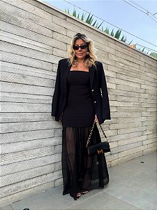 Vestido Longo Mariana Preto