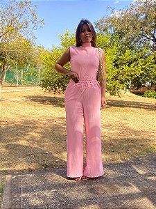 Conjunto Dora Rosa Claro