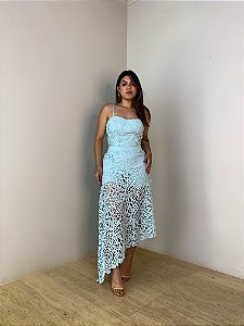 Conjunto Renda Jane Verde Água