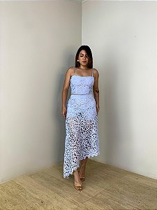Conjunto Renda Jane Azul Claro