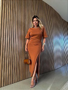 Vestido Cropped Recorte Cintura Farm