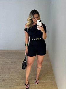 Short Alfaiataria Valéria Preto