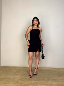 Vestido Curto Alcinha Karina Preto
