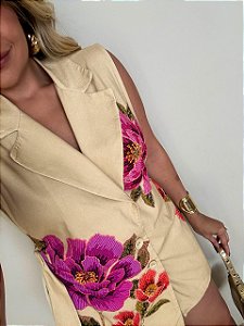 Maxi Colete Floral Farm
