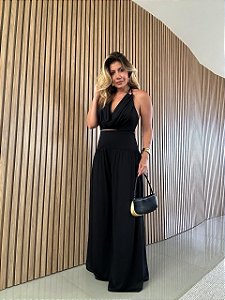 Conjunto Pantalona Marcela Preto