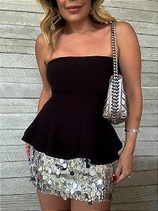 Bolsa Chumbo Prateada