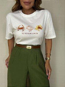 Cinto Caramelo Metal Dourado