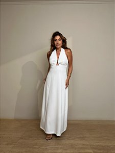 Vestido Midi Serena Branco