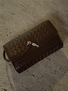 Bolsa Matelassê Marrom