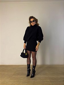 Conjunto Tricot Leonelle Preto