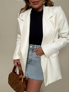 Casaco Alfaiataria Leonie Off White