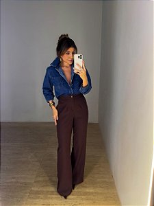 Maxi Camisa Jeans Leonie