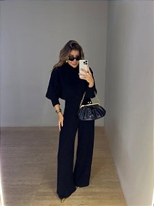 Conjunto Tricot Solenna Preto