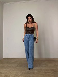 Calça Jeans Reta Bellizzi