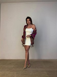 Vestido Curto Alcinha Vallena Off White