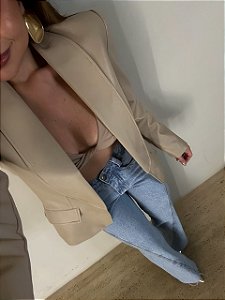 Maxi Blazer Courino Positano Bege