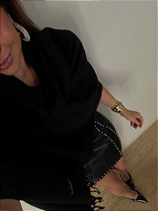 Pashmina Francesca Preta