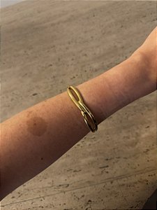 Bracelete Vazado Dourado