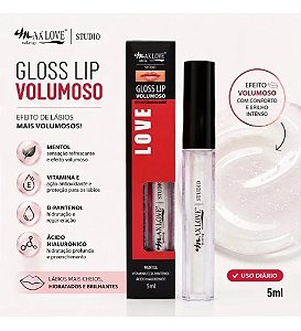 Gloss Labial Volumoso Max Love Incolor