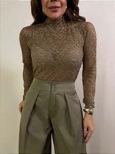 Blusa Renda Dalia Verde