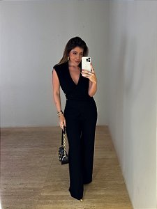 Conjunto Texturizado Amalfi Preto