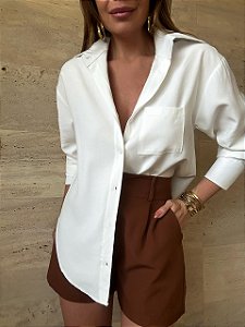 Maxi Camisa Odette Branca