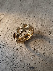 Bracelete Vazado Dourado