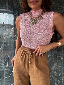 Body Renda Leonor Rosa