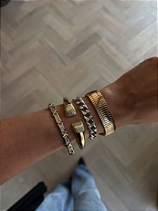 Pulseira Malha Dourada