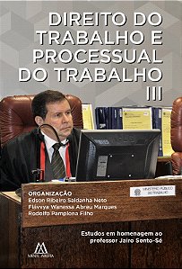 Direito do Trabalho e Processual do Trabalho III: estudos em homenagem ao professor Jairo Sento-Sé