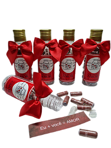 KIT C/6 GARRAFAS POÇÕES DO AMOR