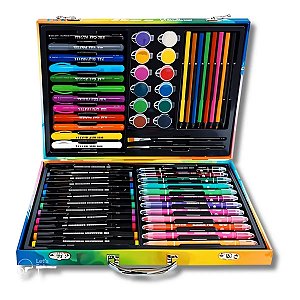 MALETA DE PINTURA C/ 58 ITENS